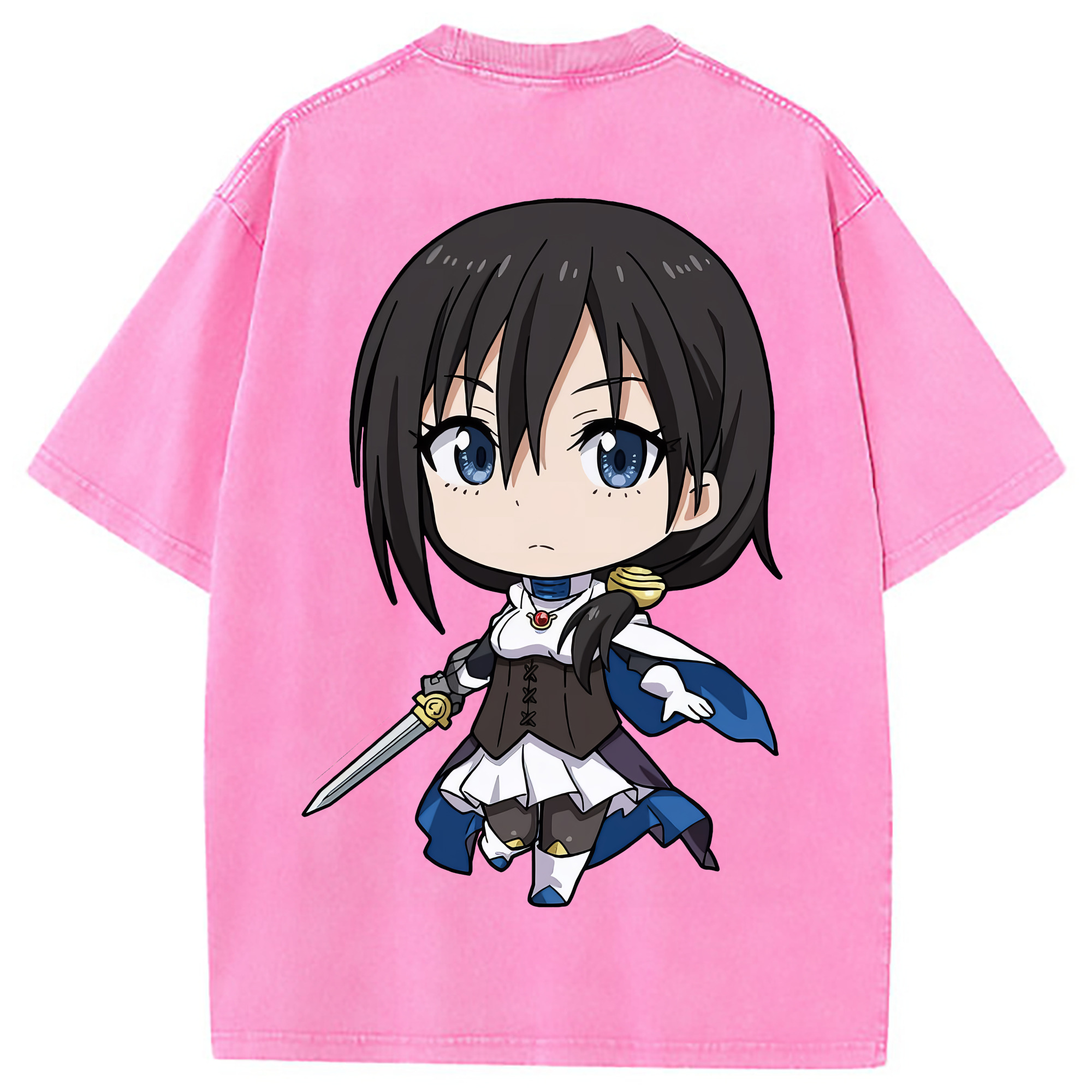 （画像用） 転スラ Regarding Reincarnated to Slime 綿100% ヴィンテージ風 半袖Tシャツ（背面プリント）